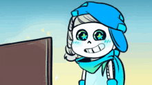 Smiling GIF - Thumbs Up Smiling Sans GIFs