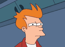Fry Not Sure GIF - Fry Not Sure Serious GIFs