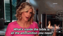 bible holy bible real housewives ammunition