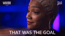 That Was The Goal Tiffany Haddish Phat Tuesdays GIF - That Was The Goal Tiffany Haddish Phat Tuesdays Thats The Goal GIFs