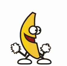 banana cheerer cheering
