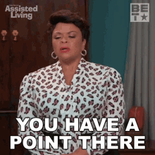 You Have A Point There Cora GIF - You Have A Point There Cora Assisted Living GIFs