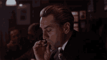 Goodfellas Robert De Niro GIF - Goodfellas Robert De Niro Smoking GIFs