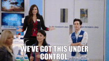Superstore Amy Sosa GIF - Superstore Amy Sosa Weve Got This Under Control GIFs