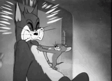 Tom And Jerry Hit GIF - Tom And Jerry Hit I Hate You GIFs