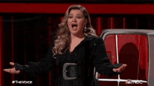 What Now Kelly Clarkson GIF - What Now Kelly Clarkson The Voice GIFs