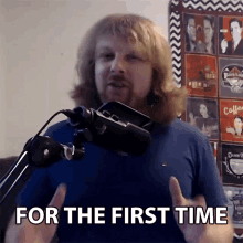 For The First Time Jared Bauer GIF - For The First Time Jared Bauer Wisecrack GIFs