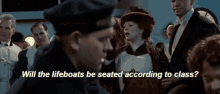 titanic rich fancy snobby lifeboats according to class titanic rich fancy snobby lifeboats according to class