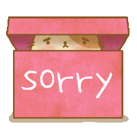 Sorry So Sorry Sticker - Sorry So Sorry Apologies Stickers