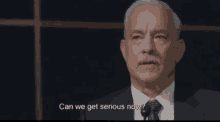 Sully Tom Hanks GIF - Sully Tom Hanks Can We Get Serious Now GIFs