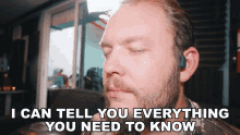 I Can Tell You Everything You Need To Know Sam Gorski GIF - I Can Tell You Everything You Need To Know Sam Gorski Corridor Crew GIFs
