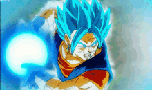 Vegito Blue Super Saiyan GIF - Vegito Blue Super Saiyan Dragon Ball GIFs