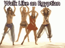 Walk Like An Egyptian The Bangles GIF - Walk Like An Egyptian Egyptian The Bangles GIFs