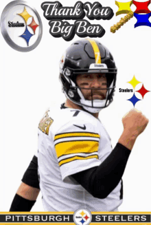 Ben Roethlisberger Pittsburgh Steelers GIF - Ben Roethlisberger Pittsburgh Steelers GIFs