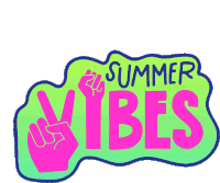 Summer Vibes Summer2020 Sticker - Summer Vibes Summer2020 Summer Stickers