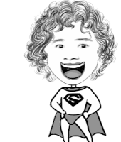 Super Man Animation Sticker - Super Man Animation Drawing Stickers