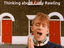 Cody Rawling Thinking About GIF - Cody Rawling Thinking About Blur GIFs