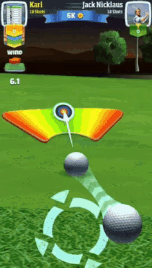 shot golf