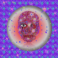 Magic Skull Crystal Skull GIF - Magic Skull Crystal Skull Purple Paint GIFs