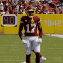 Terry Mclaurin GIF - Terry Mclaurin Scary GIFs