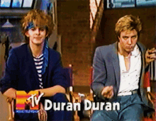 Duran Duran Nick Rhodes GIF - Duran Duran Nick Rhodes Simon Le Bon GIFs