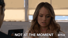 Not Right Now Not At The Moment GIF - Not Right Now Not At The Moment Patty Bladell GIFs