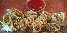 cook with monika delicious yummy spring roll ketchup