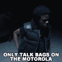 Only Talk Bags On The Motorola Roddy Ricch GIF - Only Talk Bags On The Motorola Roddy Ricch Big Stepper Song GIFs
