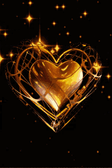Goldens Gold Heart GIF - Goldens Gold Heart GIFs