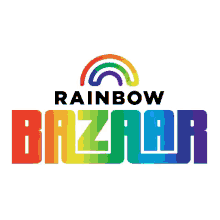 rainbow bazaar rainbow bazaar rainbow text edc