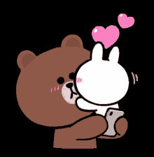 brown cony cony and brown brown and cony line friend