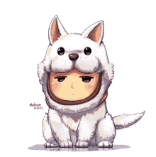 dog mascot cute