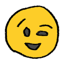 emoji wink