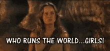 Brie Larson Who Runs The World Girls GIF - Brie Larson Who Runs The World Girls Samuel L Jackson GIFs