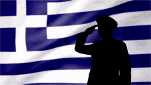 Greece Greek Flag GIF - Greece Greek Flag Salute GIFs