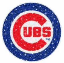 chicago cubs glittery