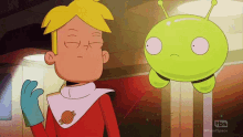 Laugh Final Space GIF - Laugh Final Space Gary Goodspeed GIFs
