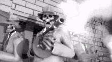 Bones Malone And The Spooky Boys Spoopy GIF - Bones Malone And The Spooky Boys Spoopy Rattle Em GIFs
