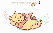 Relaxed Pooh Day Winnie The Pooh GIF - Relaxed Pooh Day Winnie The Pooh Relaxing GIFs