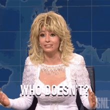 who doesnt dolly parton saturday night live who isnt who is it