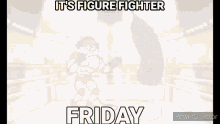 Figure Fighter Figure Fighter Friday GIF - Figure Fighter Figure Fighter Friday Rhythm Heaven GIFs