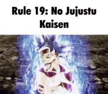 Goku Rule Rule19 GIF - Goku Rule Rule19 No Jujutsu Kaisen GIFs