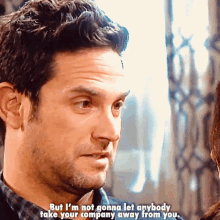Dool Days Of Our Lives GIF - Dool Days Of Our Lives Im Not Gonna Let Anybody Take Your Company Away From You GIFs