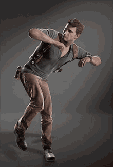 Uncharted Nathan Drake GIF - Uncharted Nathan Drake Drake Dance GIFs