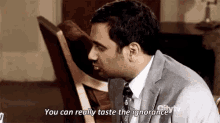 Parks And Rec Ignorant GIF - Parks And Rec Ignorant Stupid GIFs