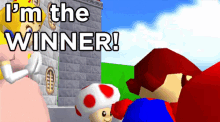 I'M The Winner GIF - Mario Win GIFs