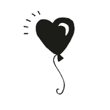 kstr kochstrasse heart love balloon