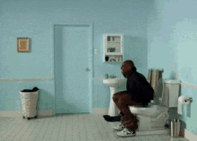 When You’re Having A Poo, And A Little Bit Of Water Squirts Into Your Butthole. GIF - Poo Poop Chappelle GIFs