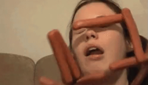 Sausage Throw GIF - Sausage Throw Girl - Discover & Share GIFs