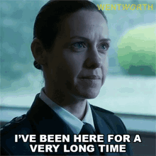 Ive Been Here For A Very Long Time Vera Bennett GIF - Ive Been Here For A Very Long Time Vera Bennett Wentworth GIFs